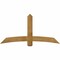 Ekena Millwork Bellingham Rough Sawn Timber Gable Bracket, Western Red Cedar, 72"W x 36"H x 6"D x 6"F, 12/12 Pitch GBW072X36X0606BEL00RWR - alternate 1